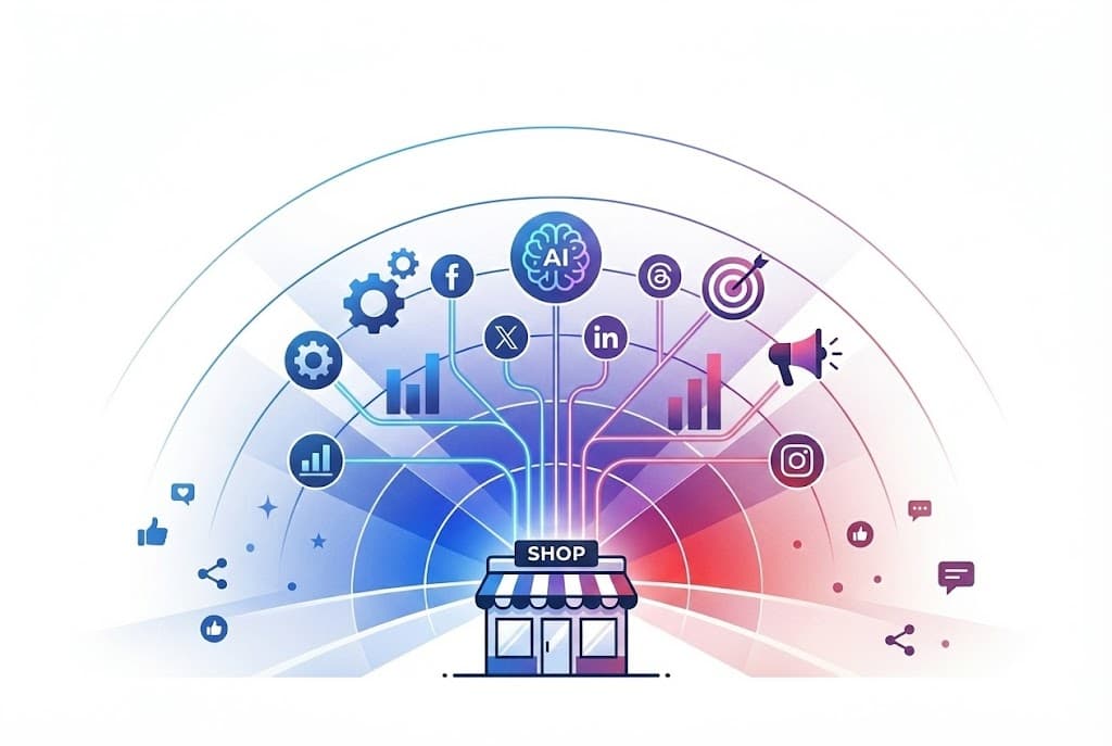 AI-driven social media strategy for small businesses