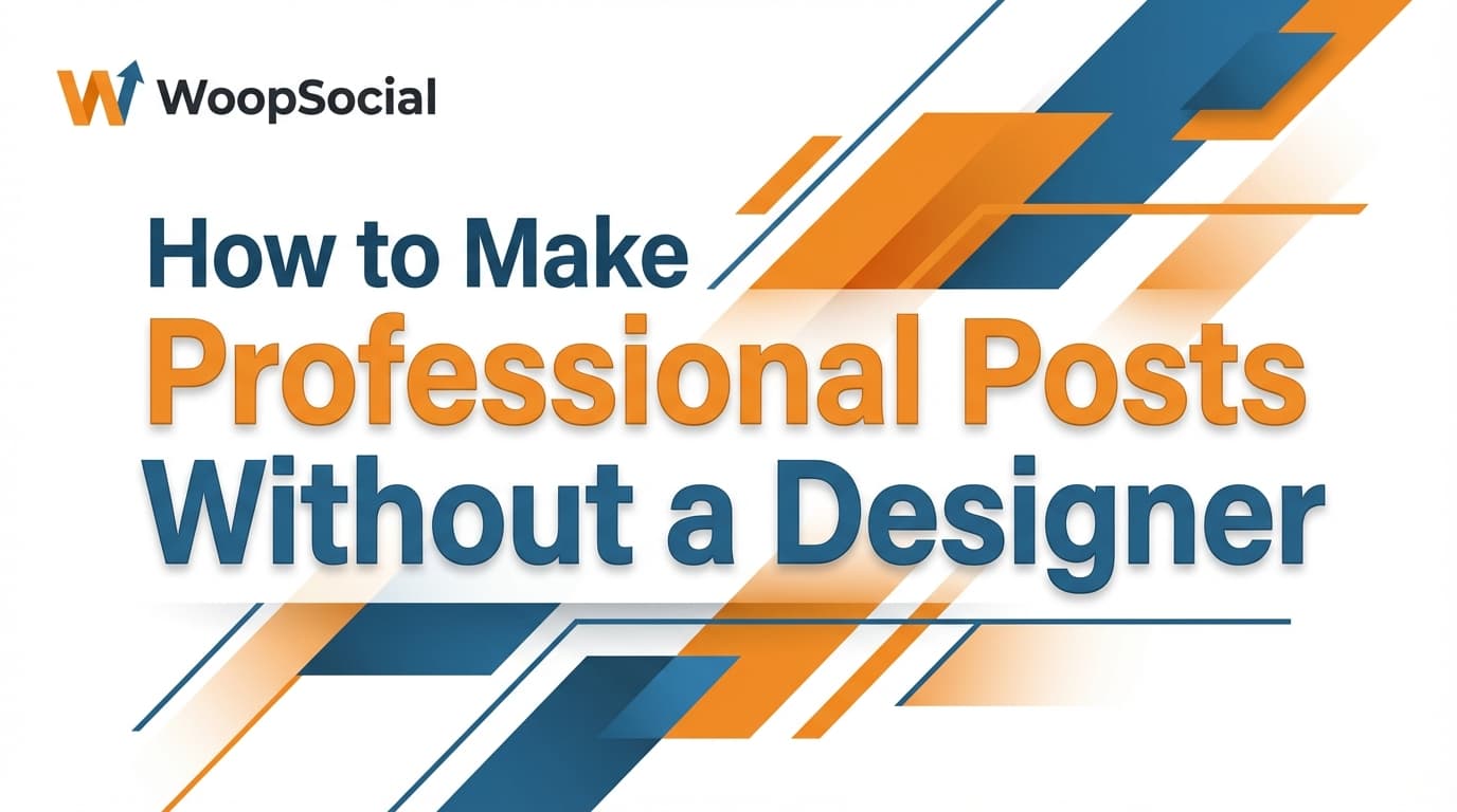 Professional posts without designer.