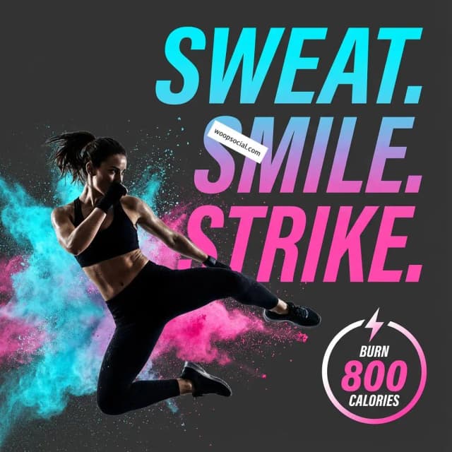 Example social media content created with WoopSocial 15