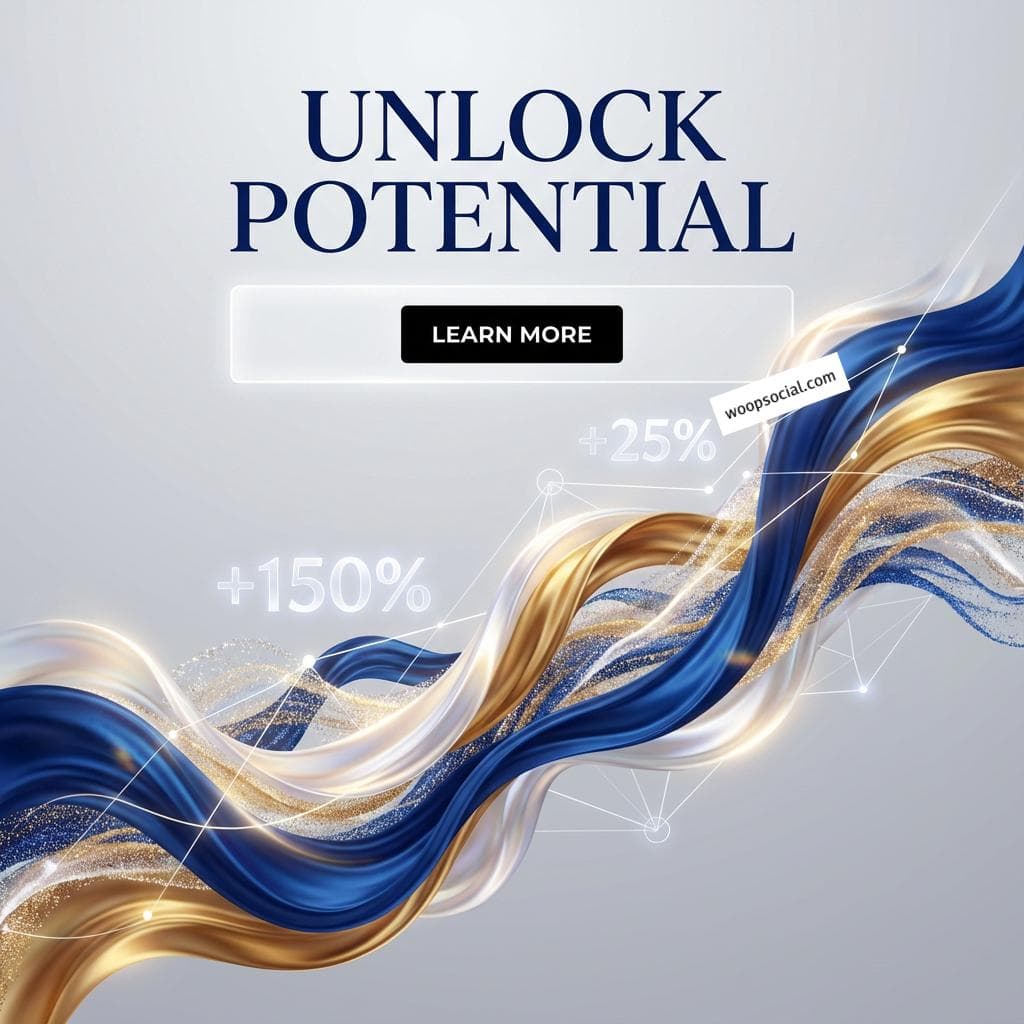 Abstract Fluid Data Visualization Art