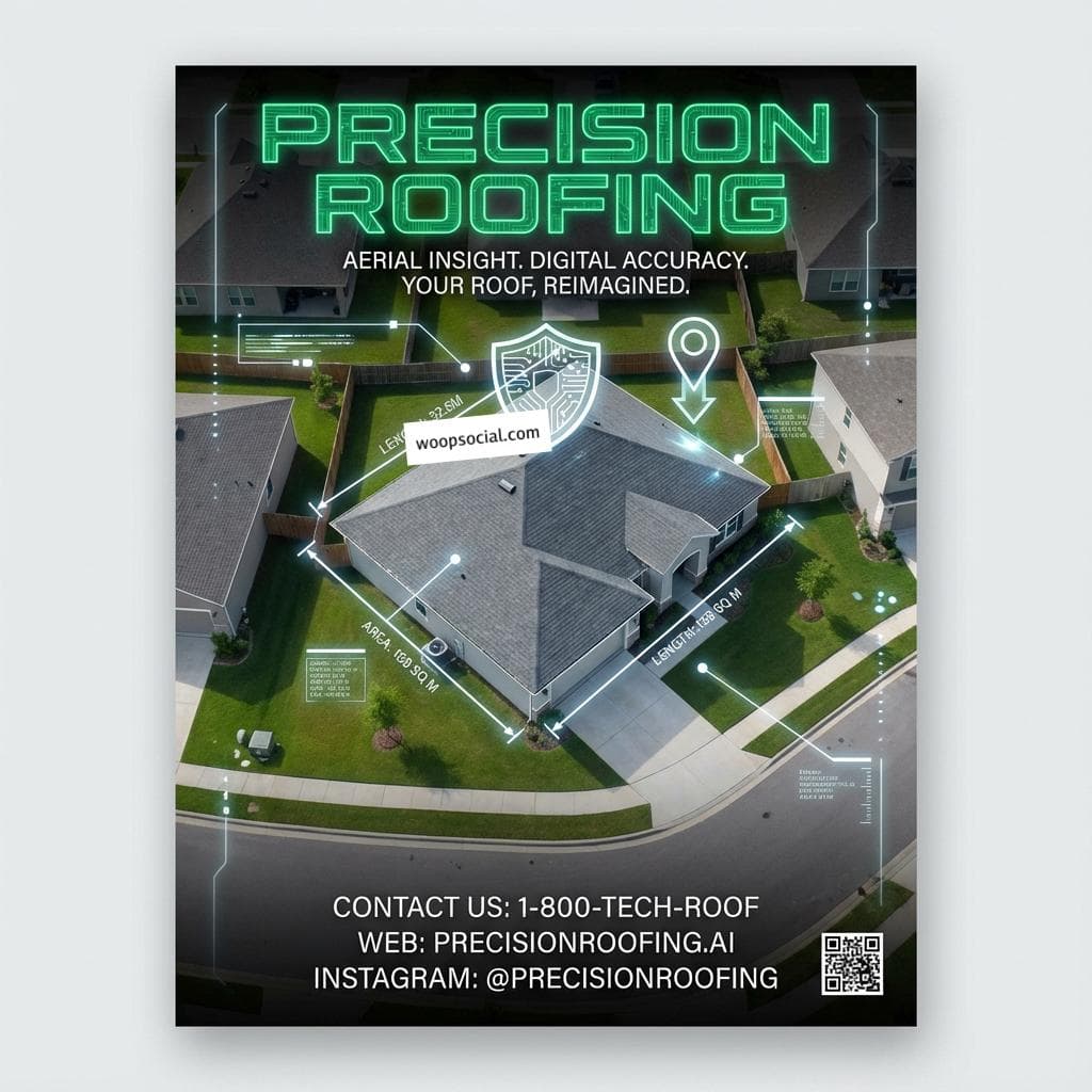 Aerial Drone Perspective Shot