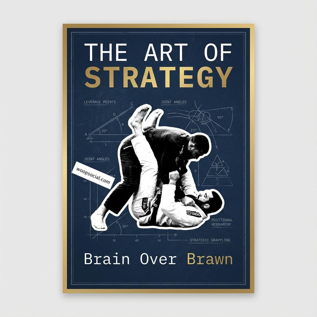 BJJ Technical Blueprint Style