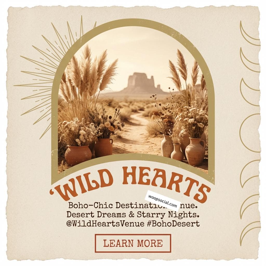 Bohemian Desert Vintage Warmth