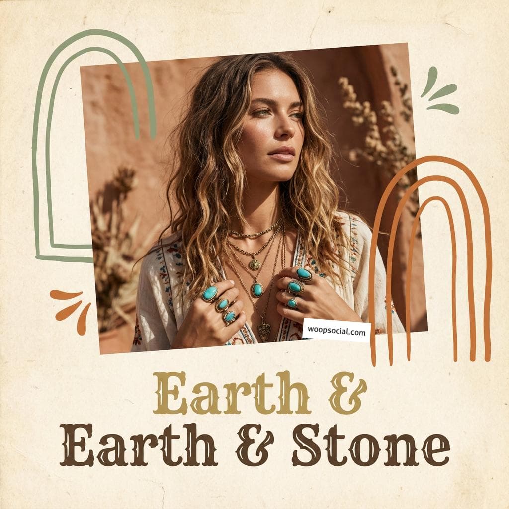 Bohemian Earth Tone Layers