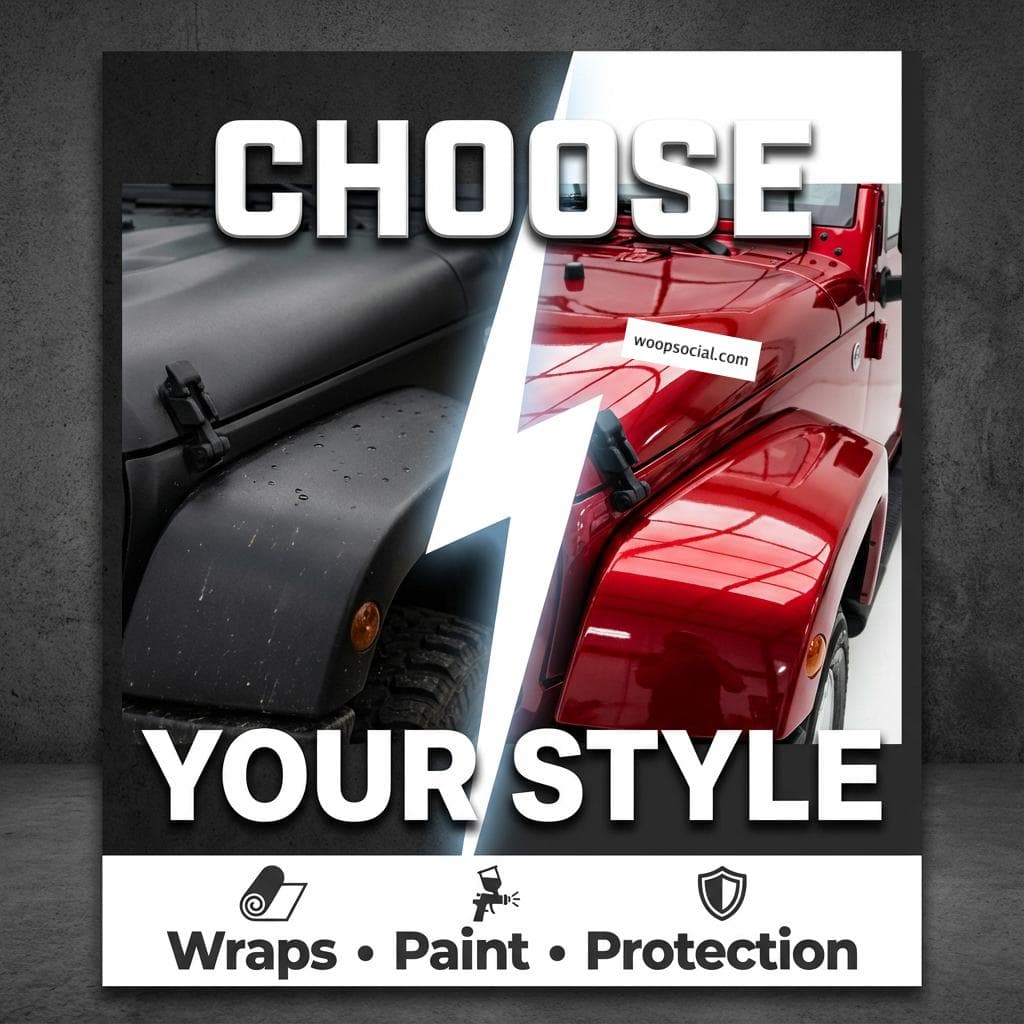 Bold Matte vs Gloss Split