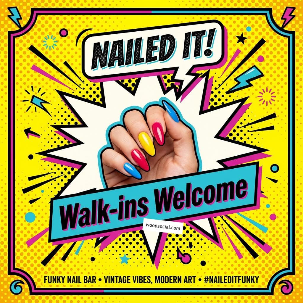 Bold Pop Art Retro Vibes