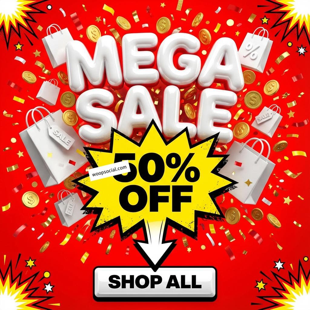 Bold Red Clearance Event