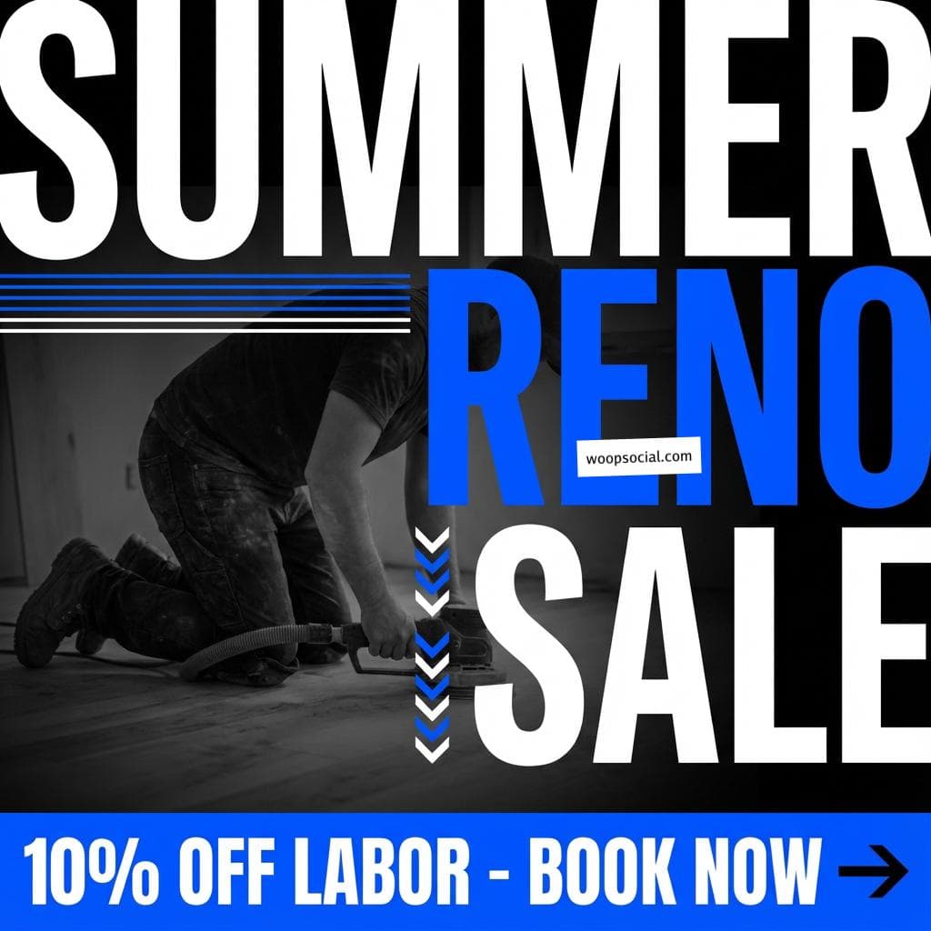 Bold Typography Sale Promo