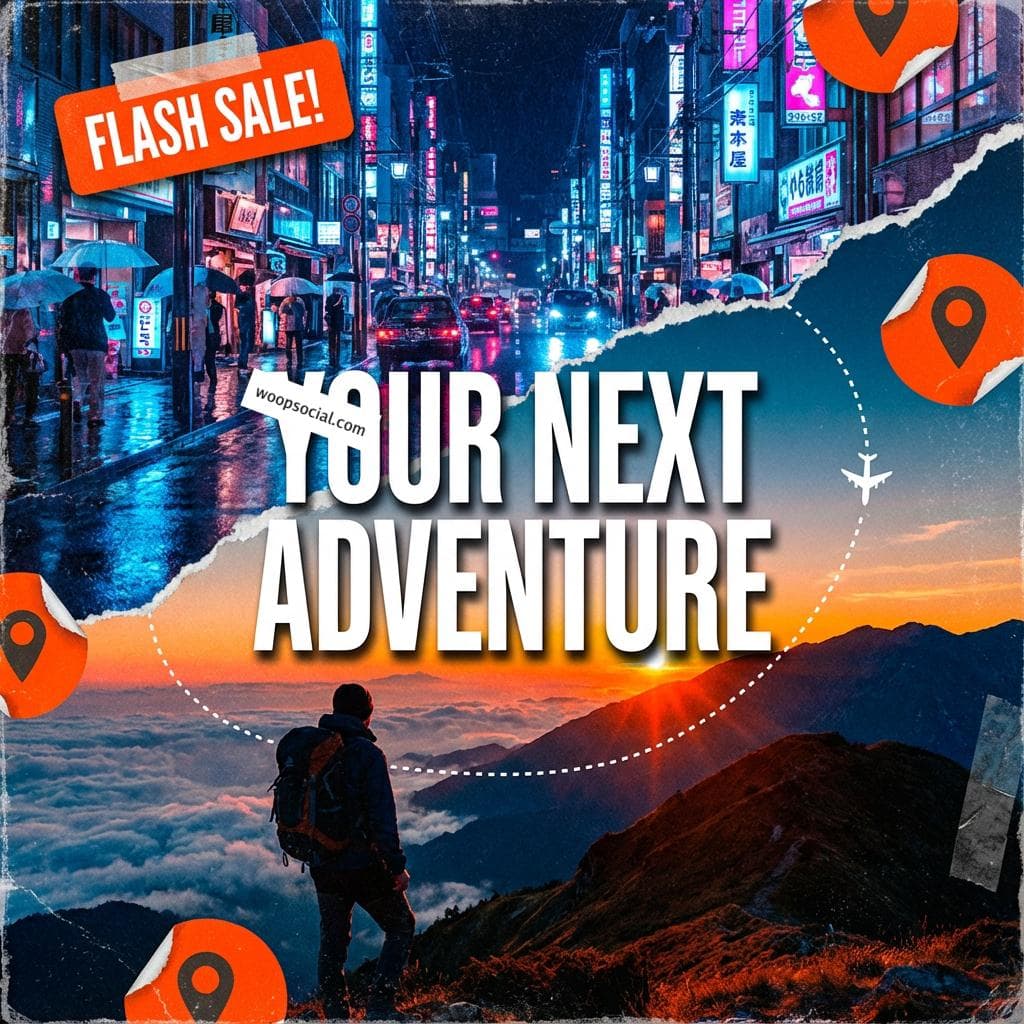 Bold Urban Adventure Collage