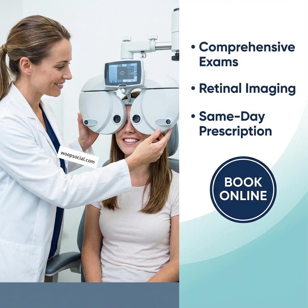 Clean Clinical Eye Exam Promo