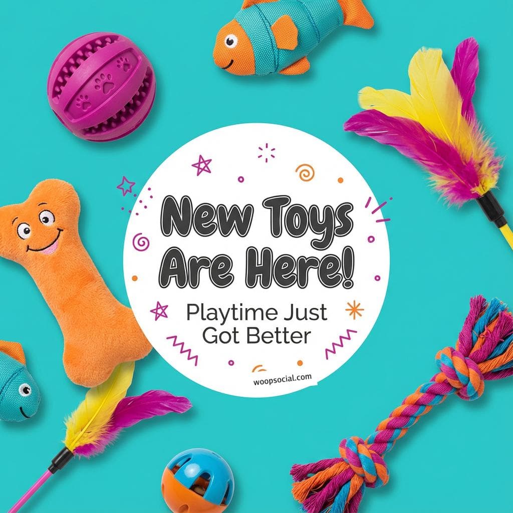 Colorful New Pet Toys