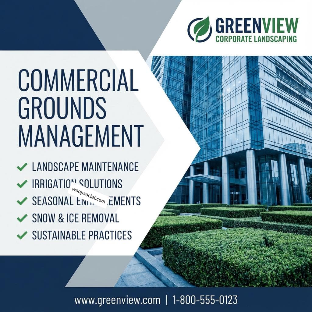 Commercial Corporate Landscaping