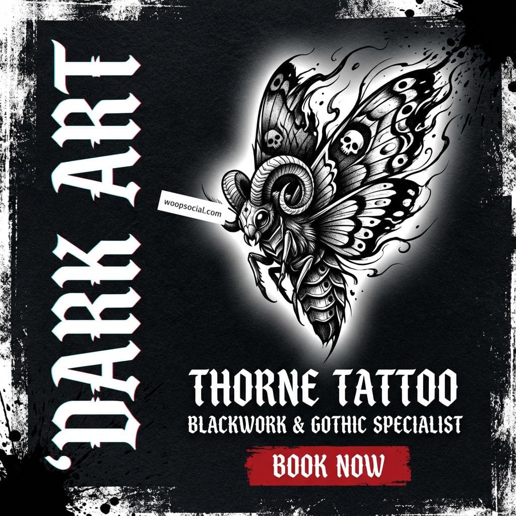 Dark Gothic Blackwork