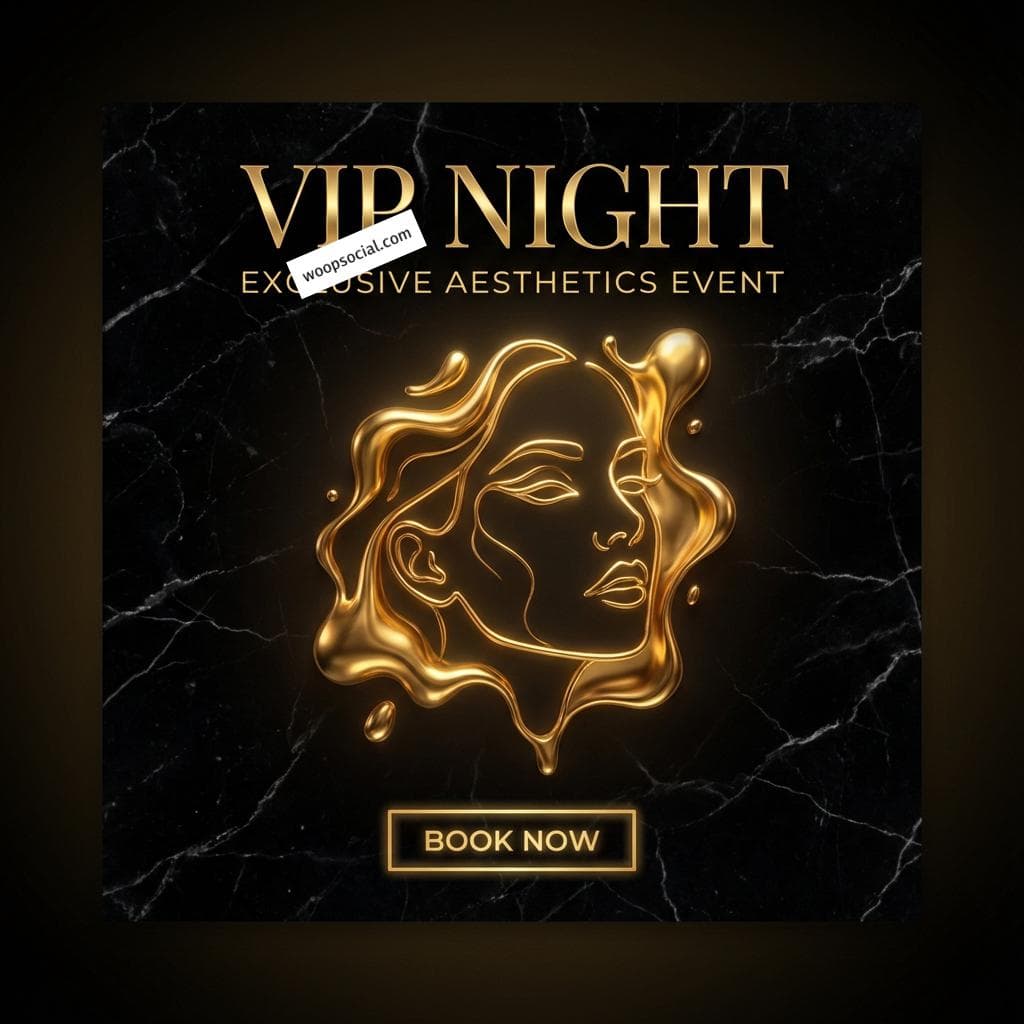 Dark Mode Luxury Gold Glamour