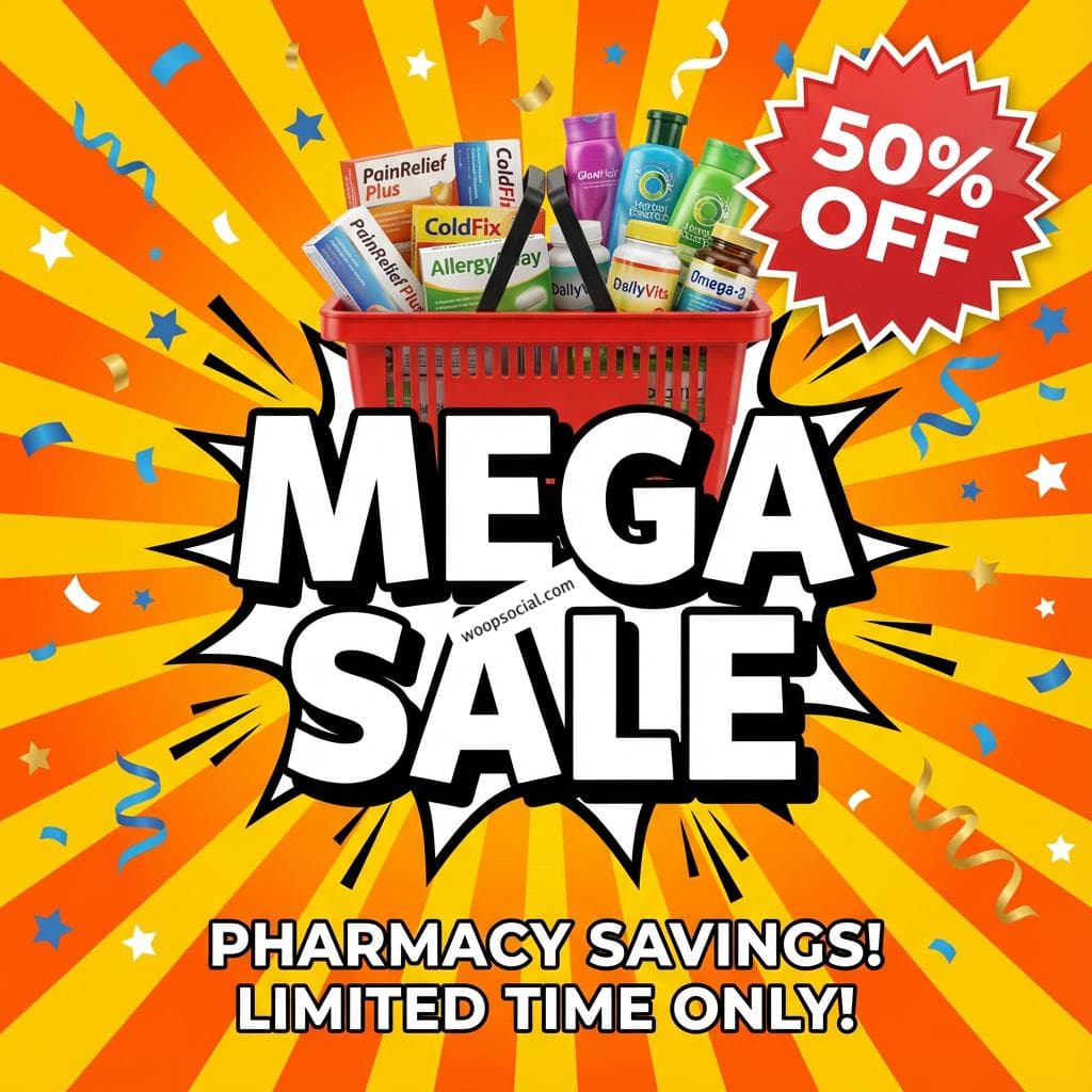 Discount Savings Pharmacy Sale
