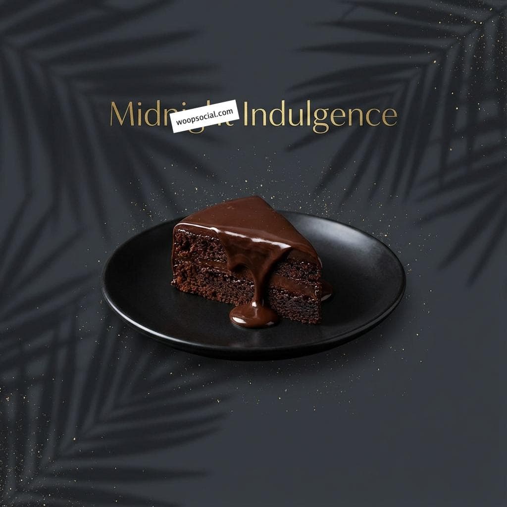 Elegant Dark Chocolate Indulgence