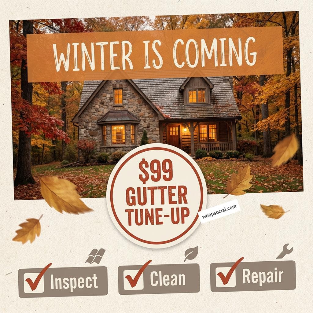 Fall Season Maintenance Promo
