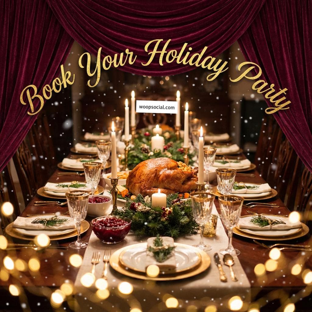 Festive Holiday Banquet