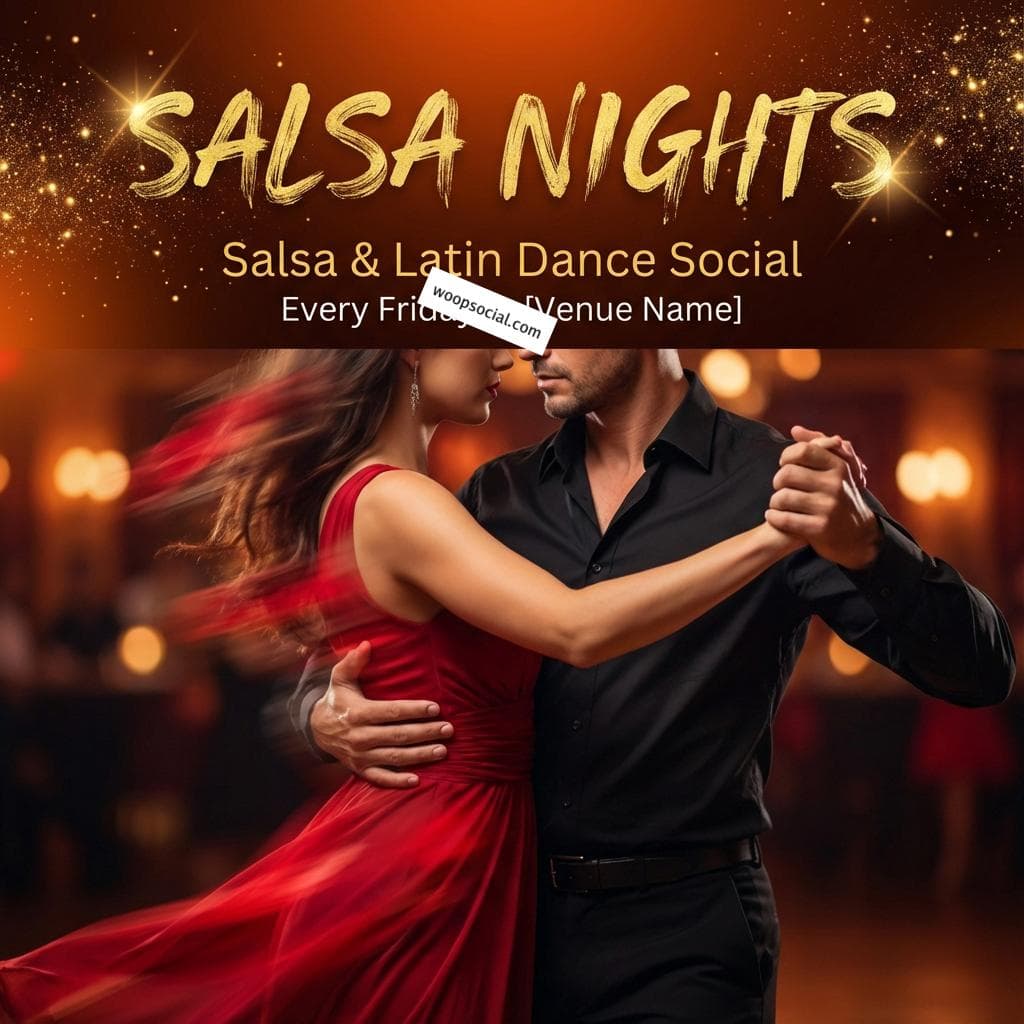 Fiery Latin Salsa Night