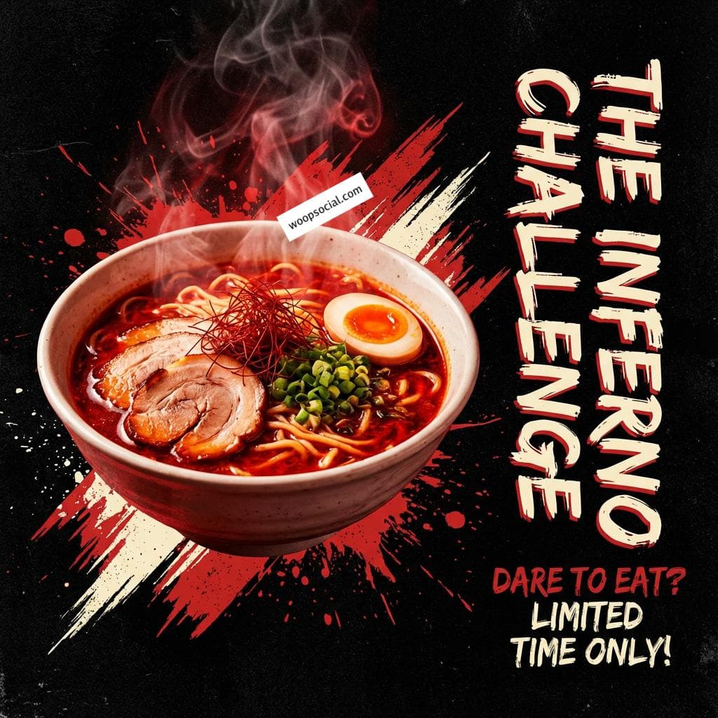 Fiery Spicy Ramen Challenge