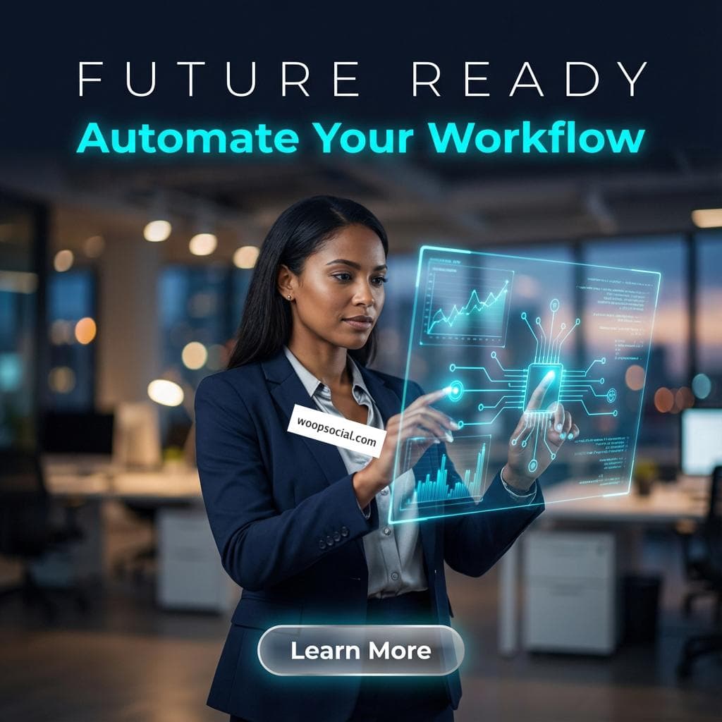 Futuristic Corporate Visionary Interface