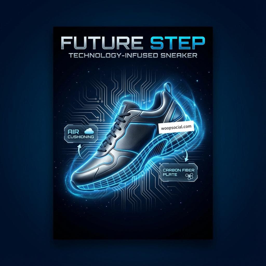 Futuristic Tech Shoe Reveal