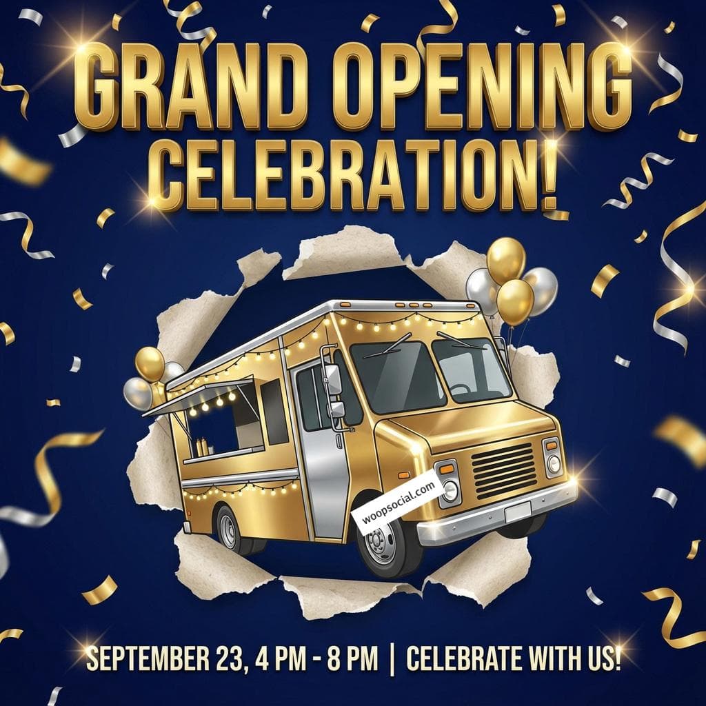 Grand Opening Confetti Celebration
