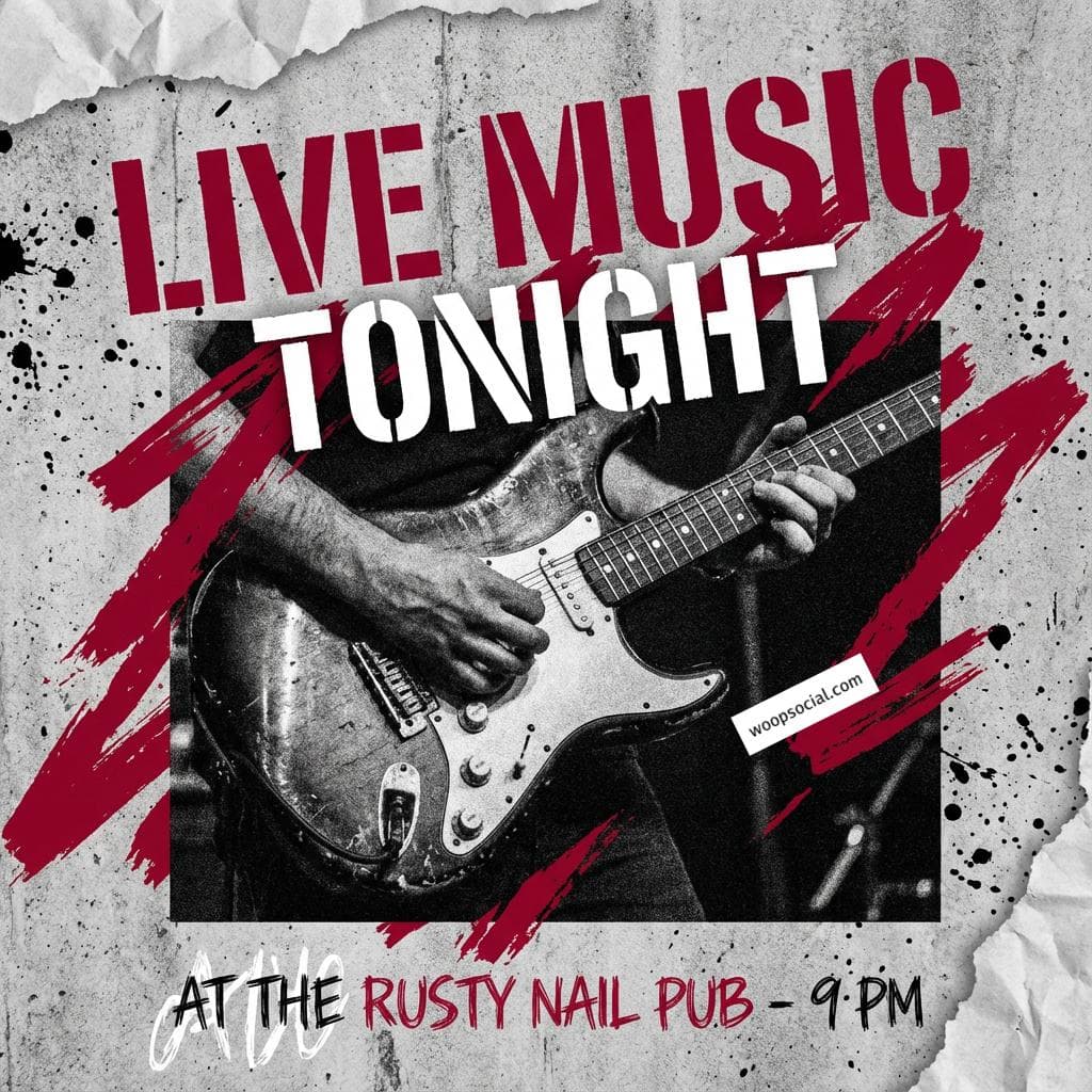 Gritty Rock And Roll Live Music