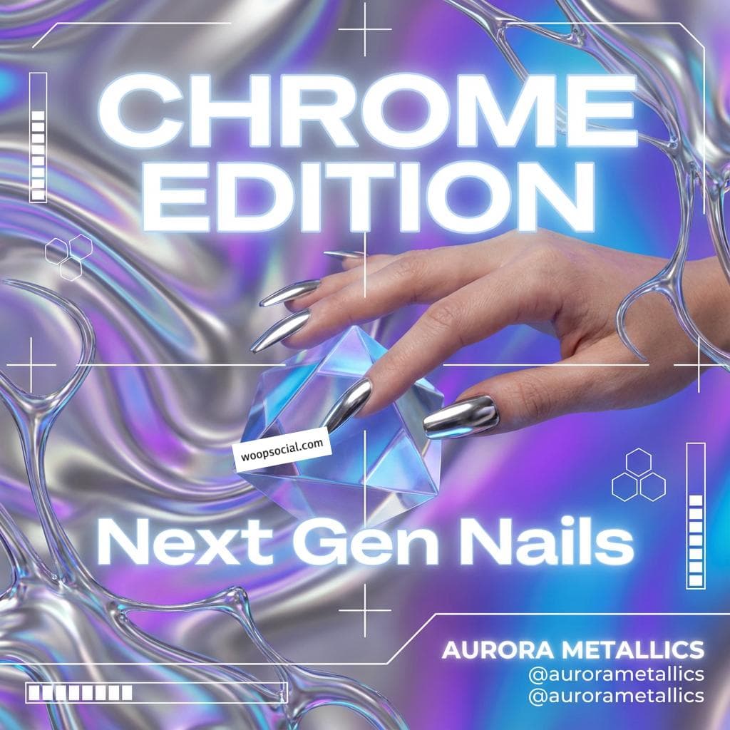 Holographic Future Chrome Style