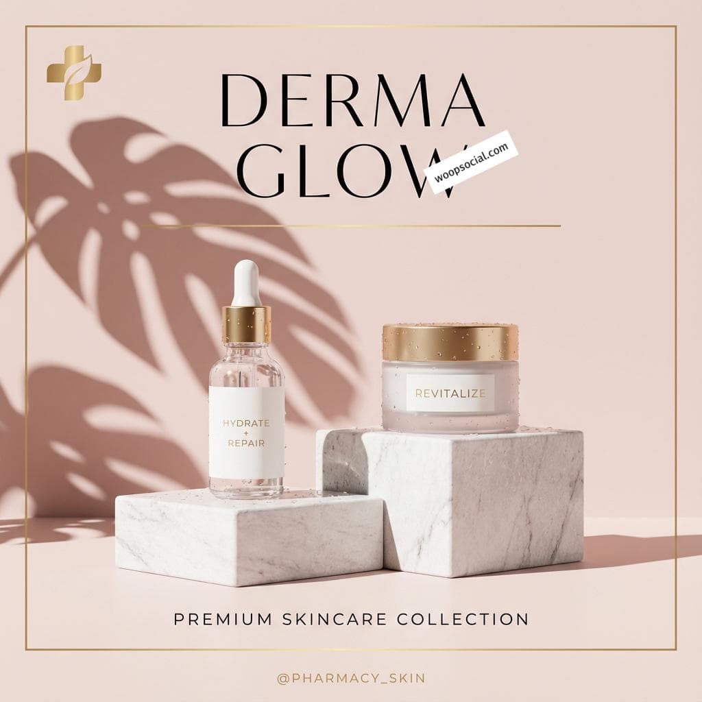 Luxury Dermo-Cosmetics Showcase