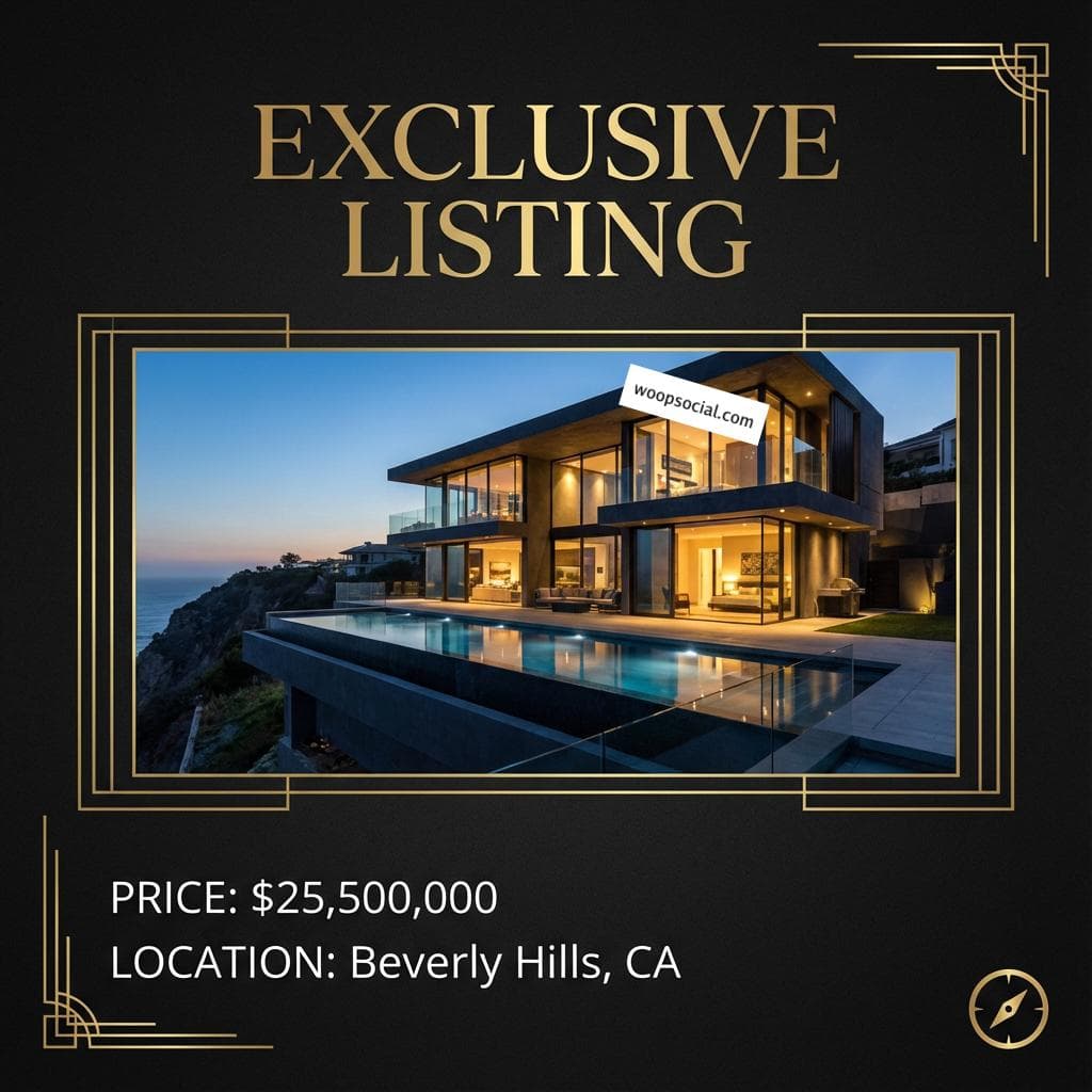 Midnight Gold Luxury Estate Showcase