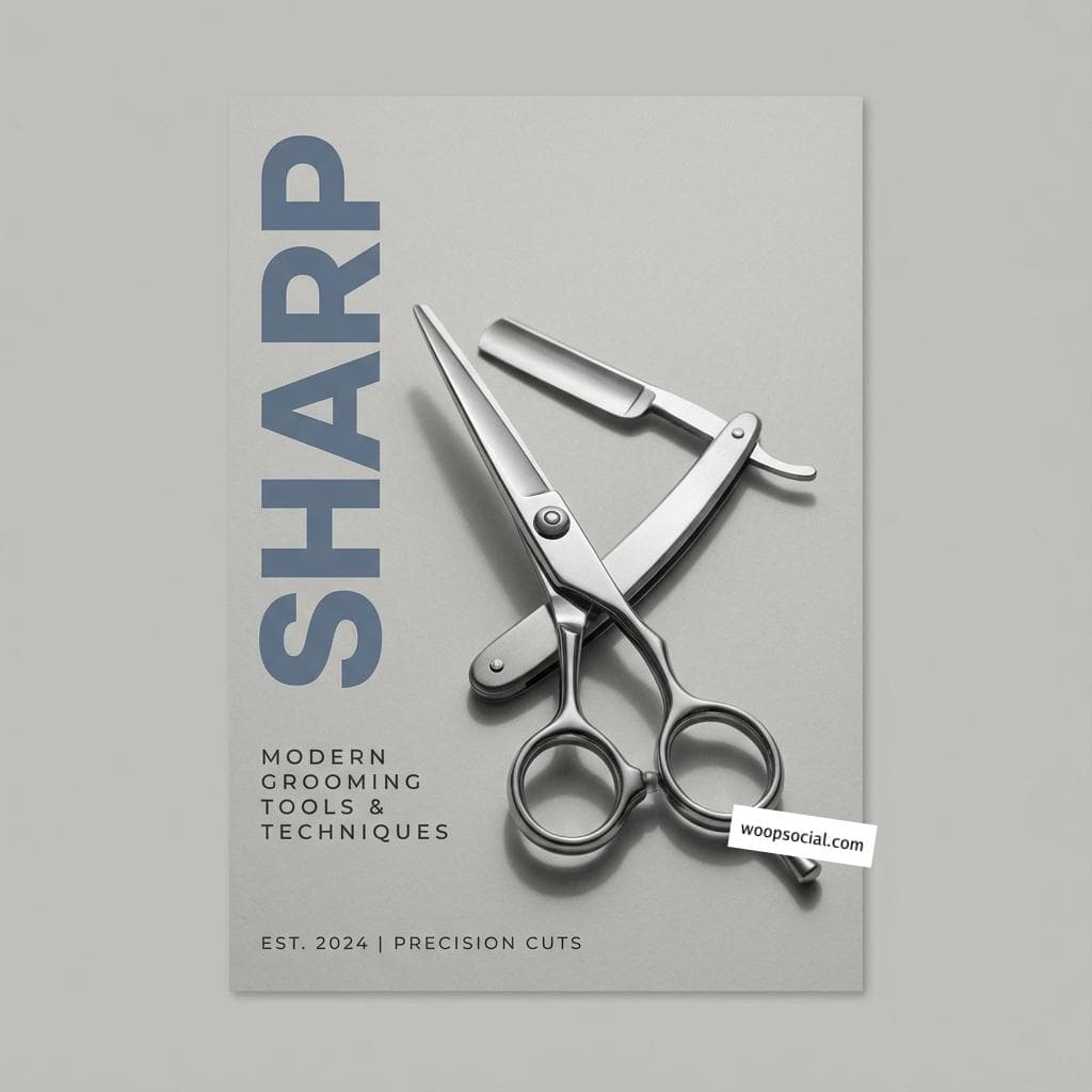 Minimalist Clean Cut Razor Design