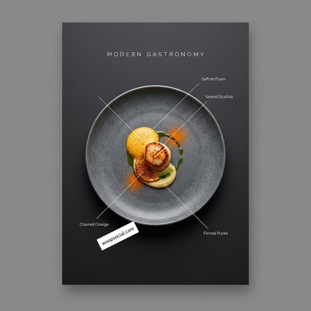 Minimalist Fine Dining Plating