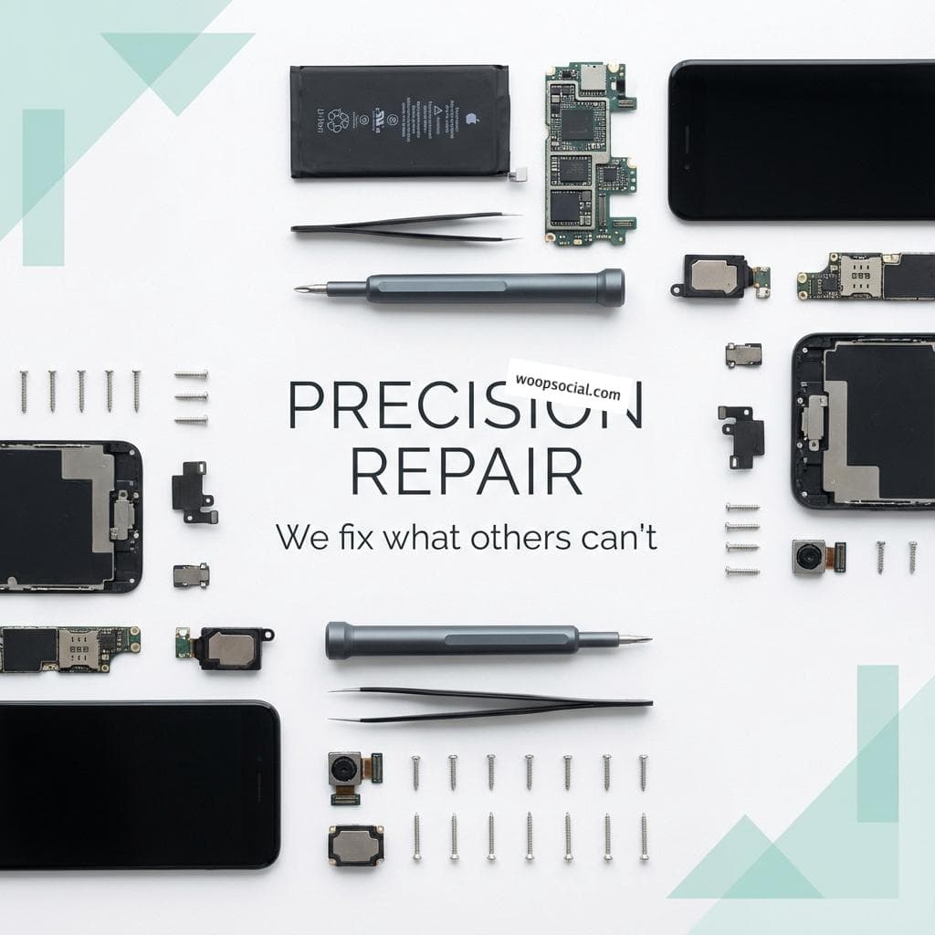 Minimalist Knolling Tech Layout