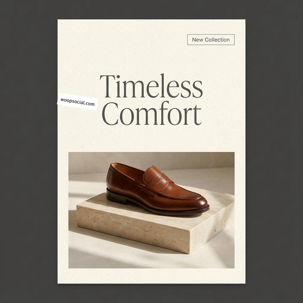 Minimalist Luxury Leather Loafer