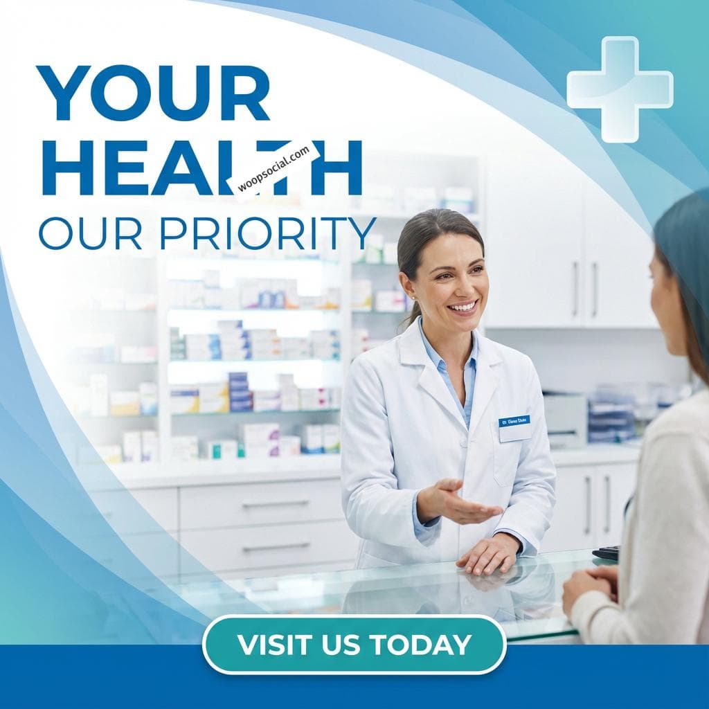 Modern Clinical Trust Pharmacy Flyer