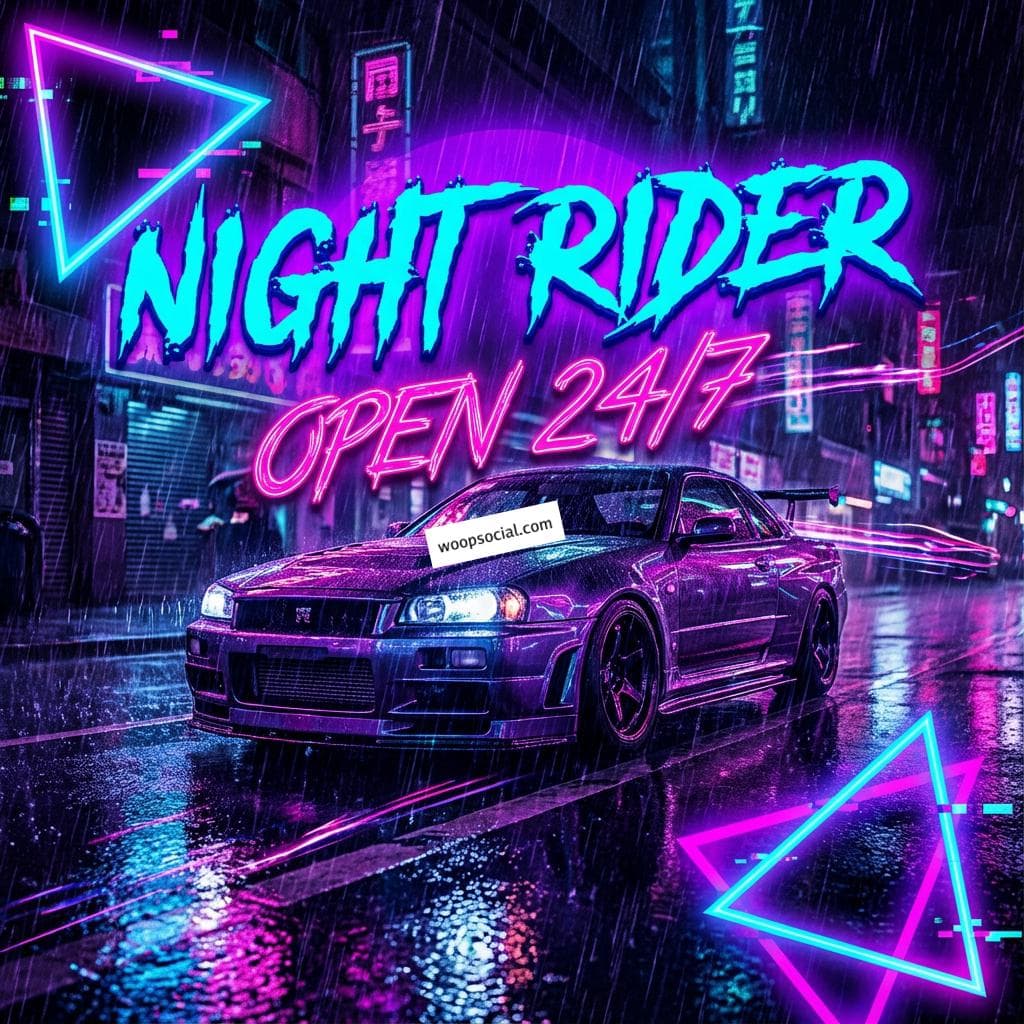 Neon Cyberpunk Night Wash