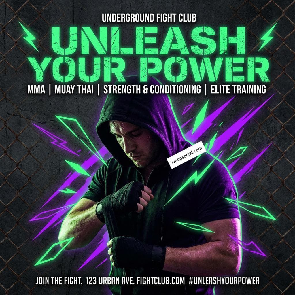 Neon Grit MMA Fight Night