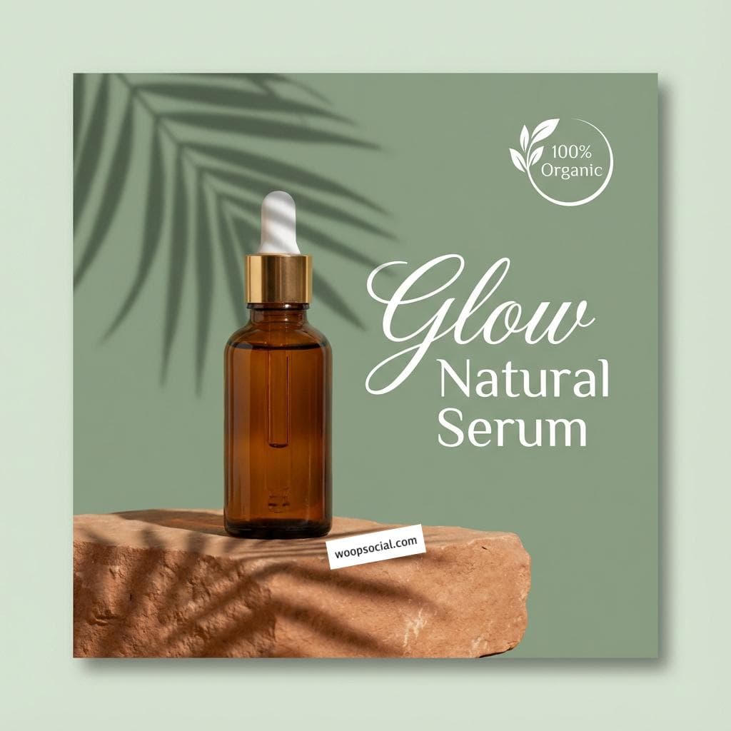 Organic Beauty Product Launch