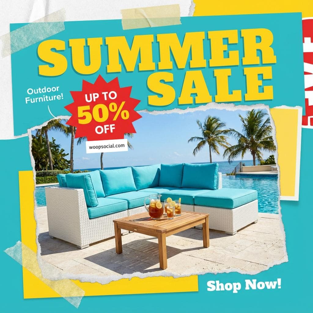 Outdoor Patio Summer Sale