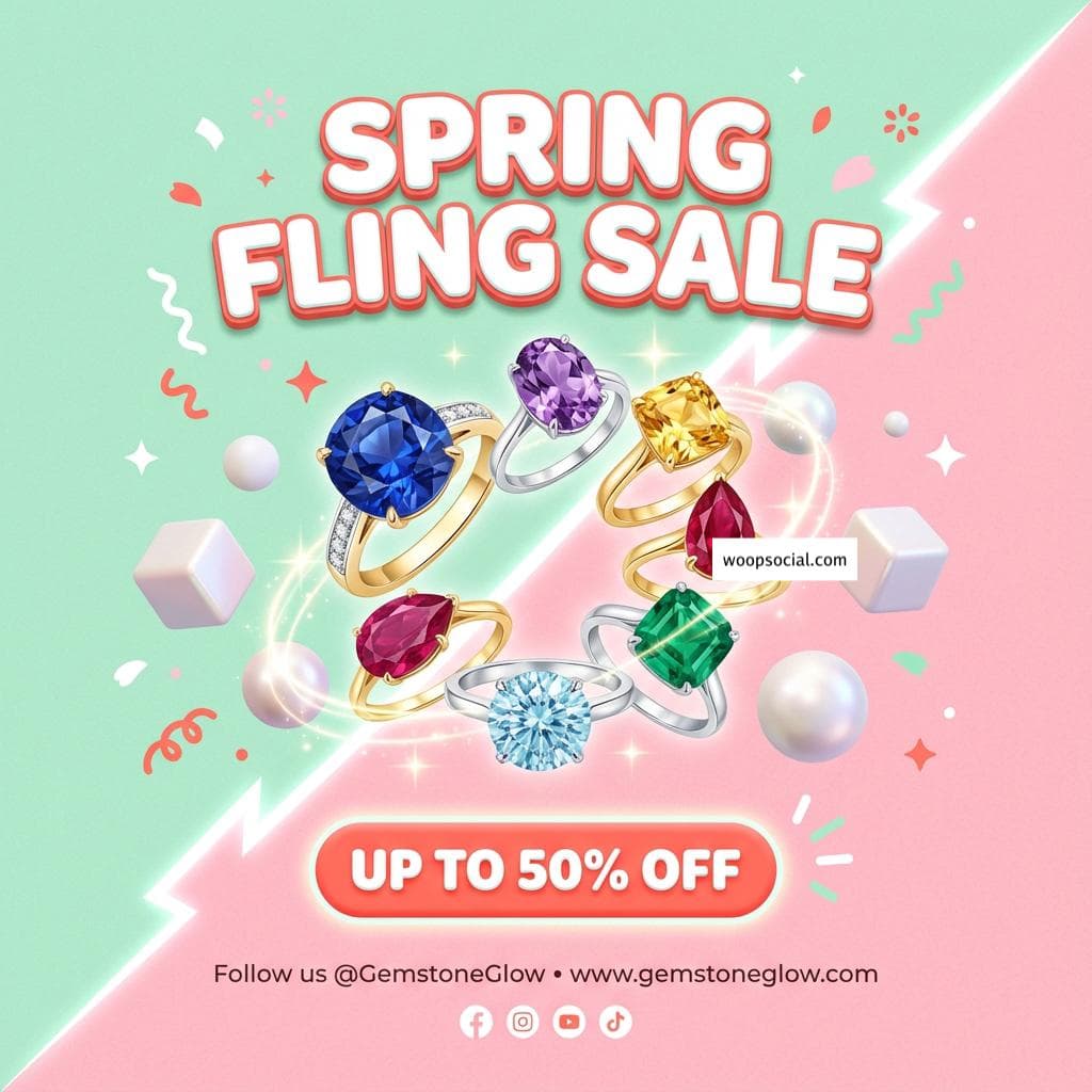 Pastel Geometric Spring Sale