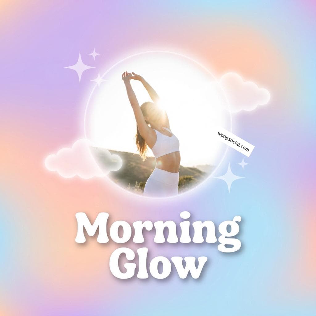 Pastel Gradient Morning Flow Flyer