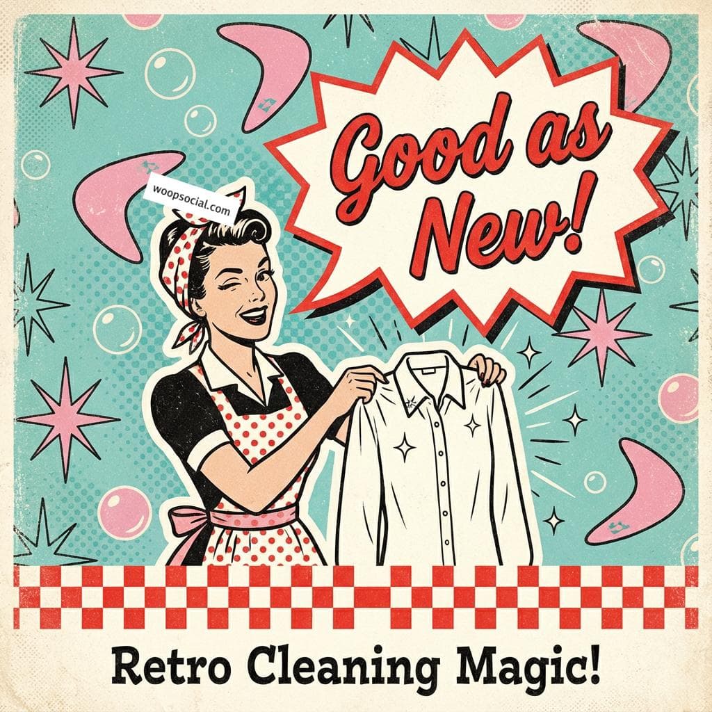 Retro Laundromat Vibes