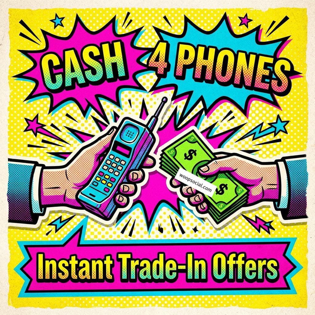 Retro Pop Art Phone Trade