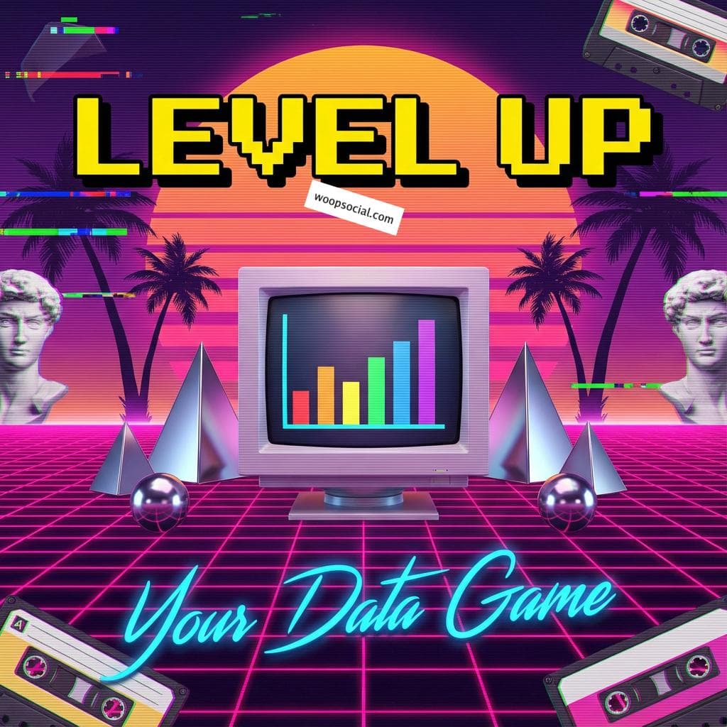 Retro Vaporwave Data Grid