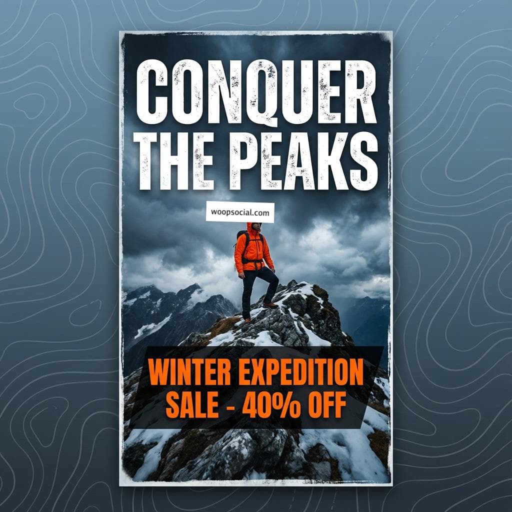 Rugged Mountain Expedition Gear Sale
