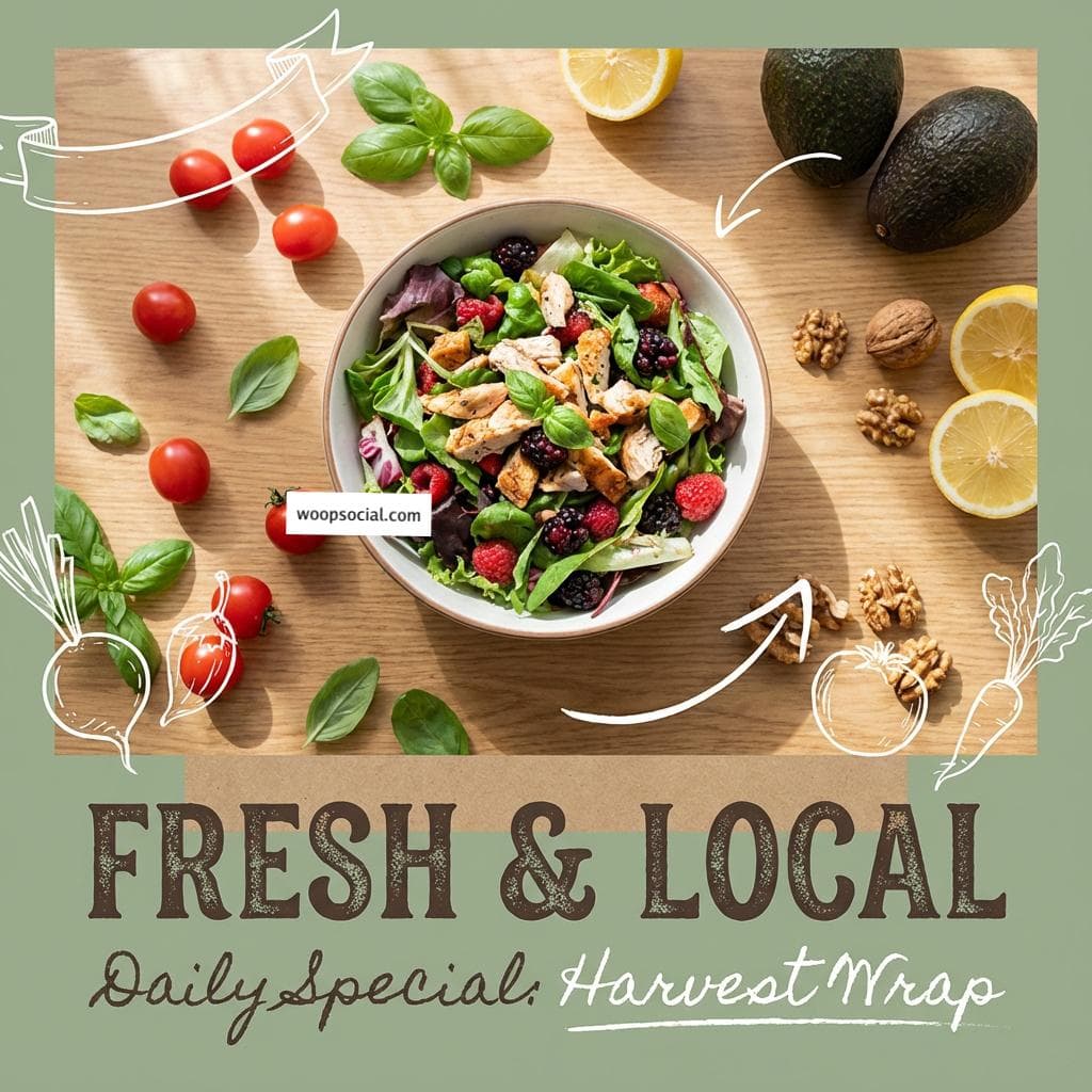 Rustic Farm-to-Table Freshness