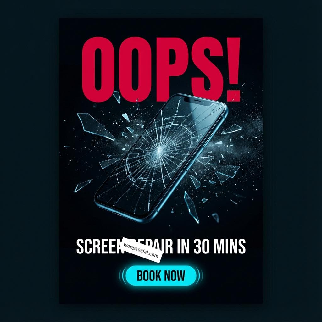 Shattered Screen Emergency Repair