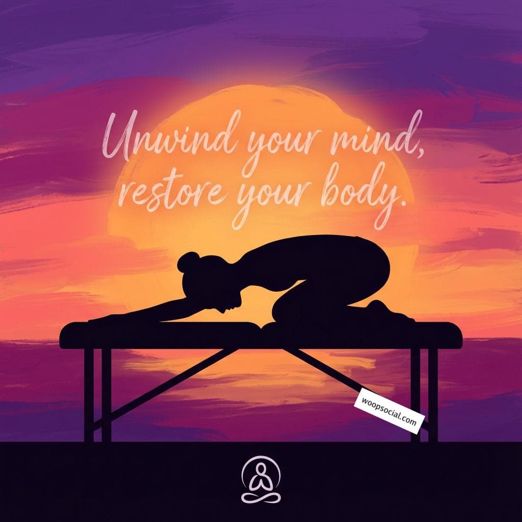 Silhouette Sunset Relaxation Art