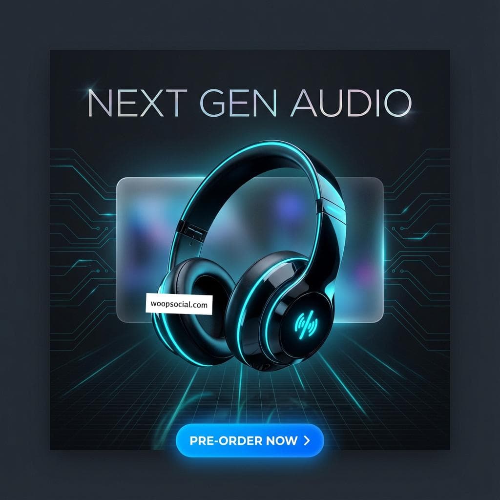 Sleek Dark Mode Tech Reveal